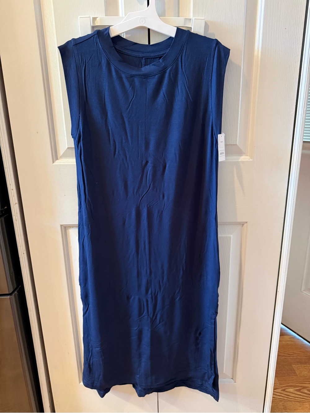 Auden Cloud Knit Womens tank night dress sleepwear Size XS NWT Blue - Picture 2 of 12